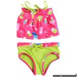 Pink Platinum Girls UV Protection Two Piece Tankini Set Swimwear- Fuchsia Size 2T  B00K7IBZZE